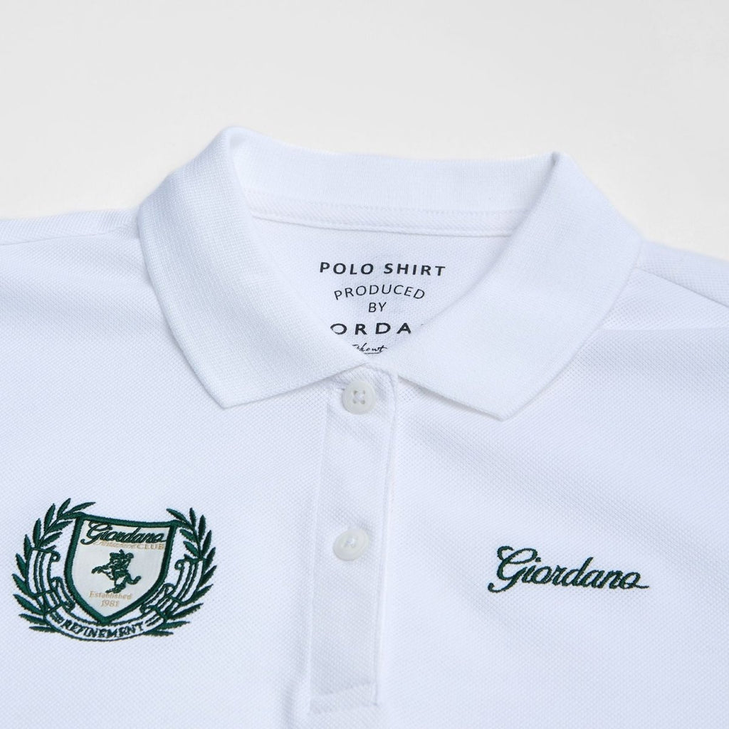 Giordano Women's Classic Slim Fit Club House Polo - first_variant_option_2 Premium Polo for Giordano