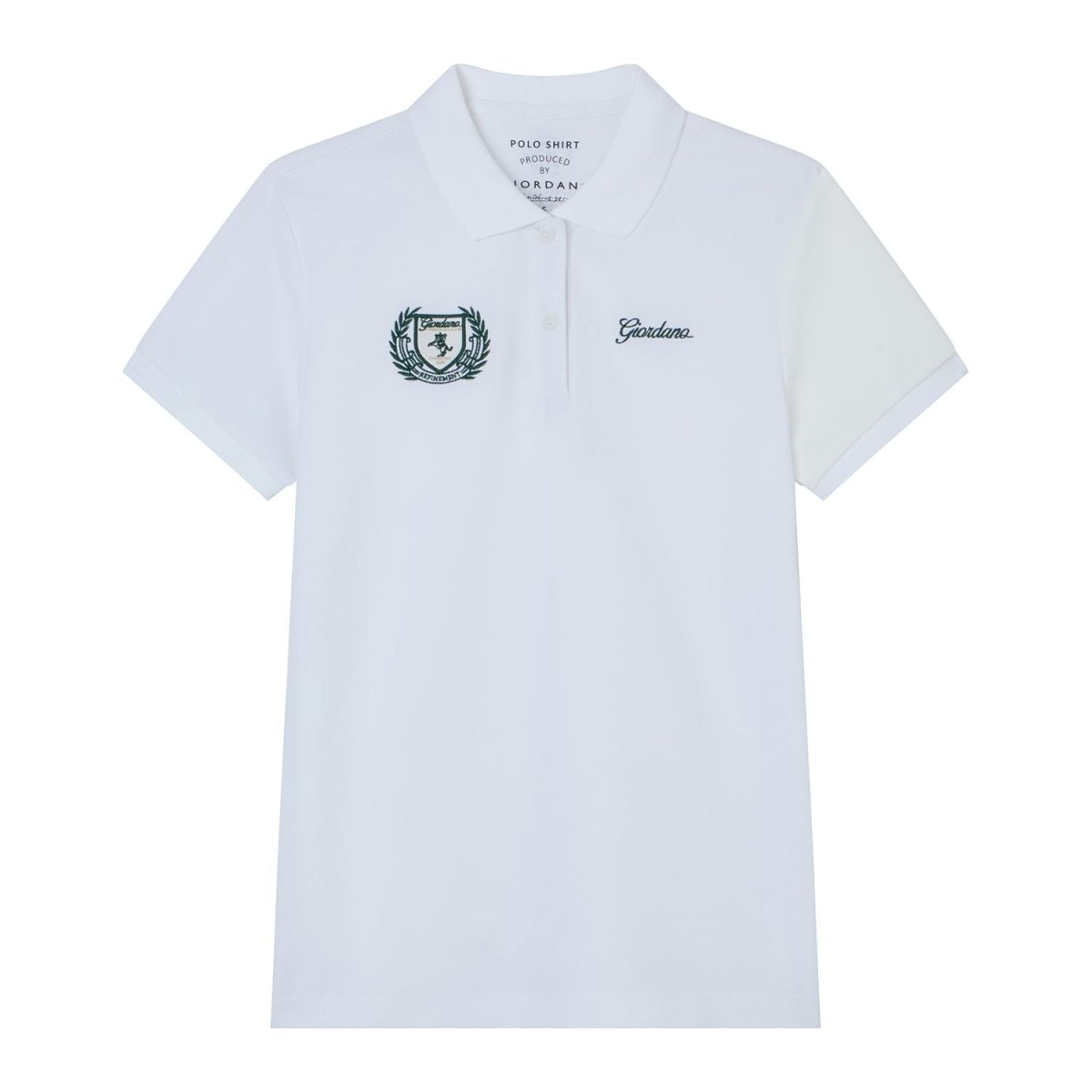 Giordano Women's Classic Slim Fit Club House Polo - first_variant_option_2 Premium Polo for Giordano