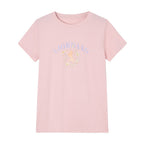 Giordano Women's Comfort Fit Cotton Floral Graphic Tee - Premium Print Tee