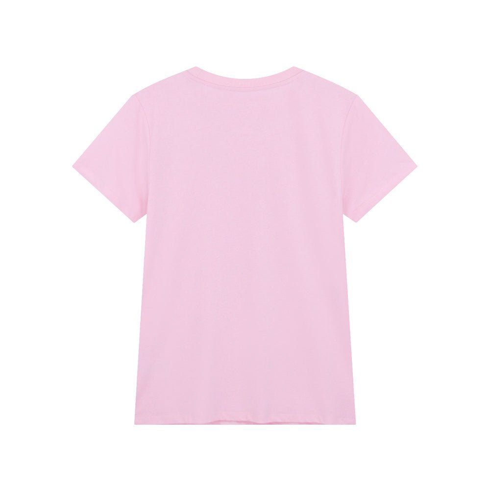 Giordano Women’s Comfort Fit Cotton Signature Print Tee - first_variant_option_2 Premium Print Tee for Giordano