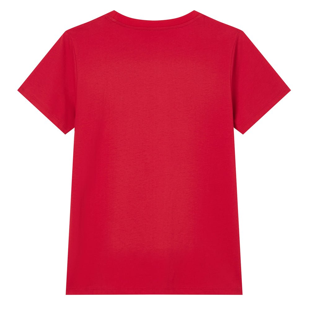 Giordano Women’s Comfort Fit Cotton Signature Print Tee - first_variant_option_2 Premium Print Tee for Giordano