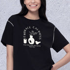Giordano Women's Cotton Blend Print Tee - Premium Print Tee