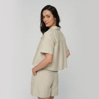 Giordano Women's Cotton Cool Poplin Shirt - first_variant_option_2 Premium Shirts for Giordano