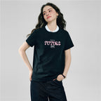 Giordano Women’s Cotton Crew Neck Printed Comfort Tee - first_variant_option_2 Premium Print Tee for Giordano