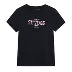 Giordano Women’s Cotton Crew Neck Printed Comfort Tee - first_variant_option_2 Premium Print Tee for Giordano