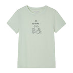 Giordano Women’s Cotton Crew Neck Printed Comfort Tee - first_variant_option_2 Premium Print Tee for Giordano