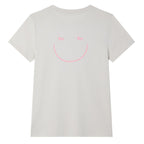 Giordano Women’s Cotton Crew Neck Printed Comfort Tee - Premium Print Tee