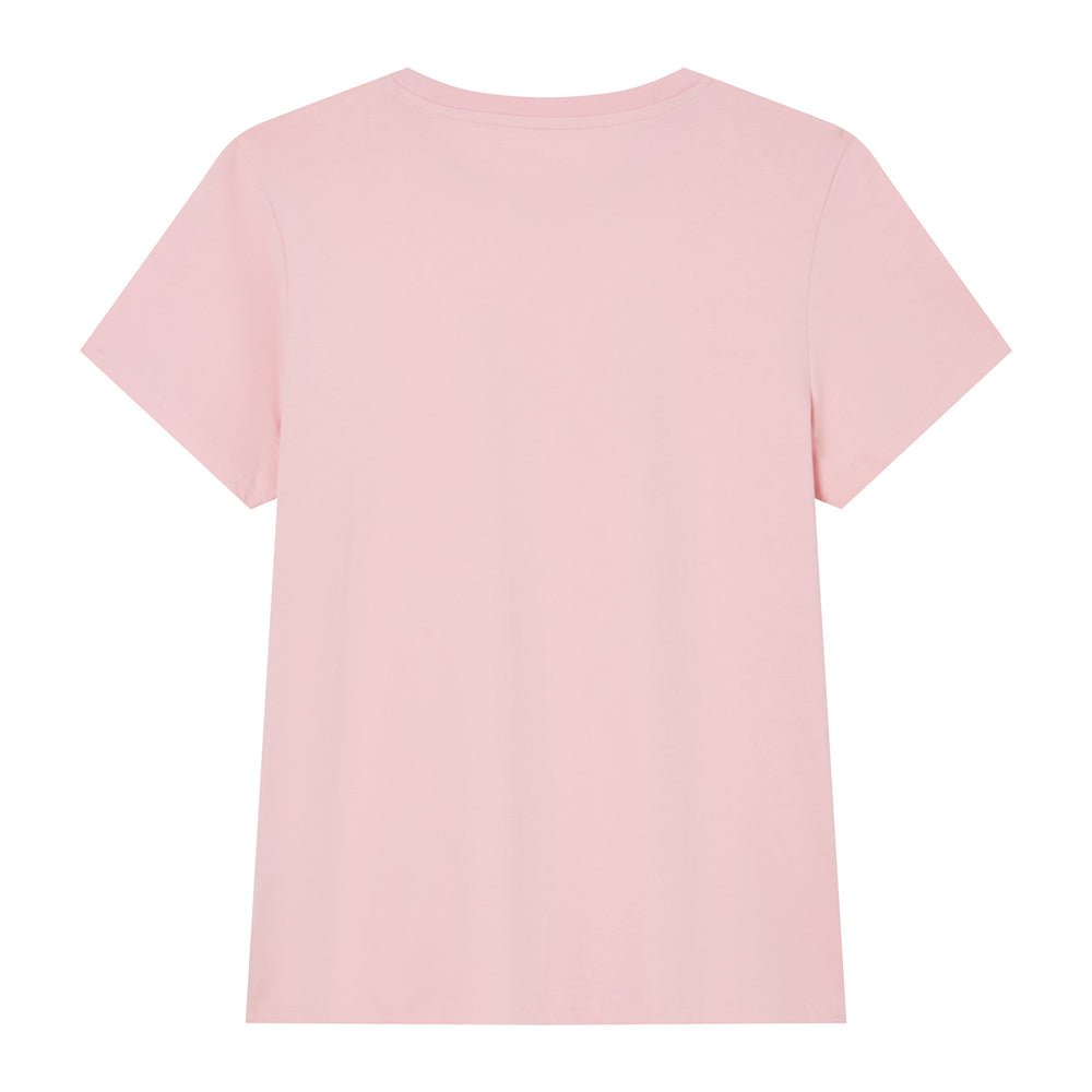 Giordano Women’s Cotton Crew Neck Printed Comfort Tee - first_variant_option_2 Premium Print Tee for Giordano