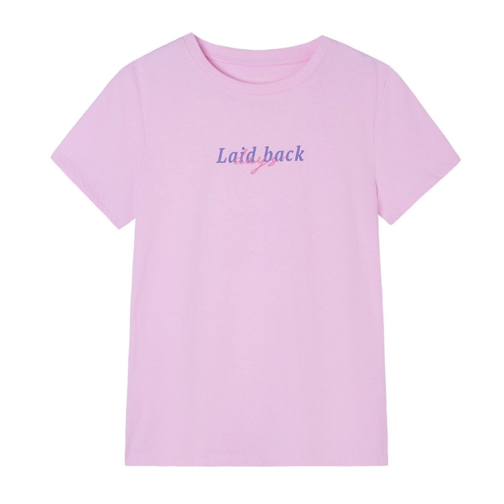 Giordano Women’s Cotton Crew Neck Printed Comfort Tee - first_variant_option_2 Premium Print Tee for Giordano