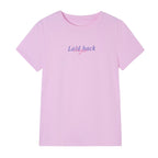 Giordano Women’s Cotton Crew Neck Printed Comfort Tee - first_variant_option_2 Premium Print Tee for Giordano