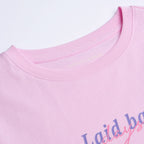 Giordano Women’s Cotton Crew Neck Printed Comfort Tee - first_variant_option_2 Premium Print Tee for Giordano