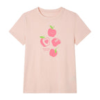 Giordano Women’s Cotton Crew Neck Printed Comfort Tee - Premium Print Tee