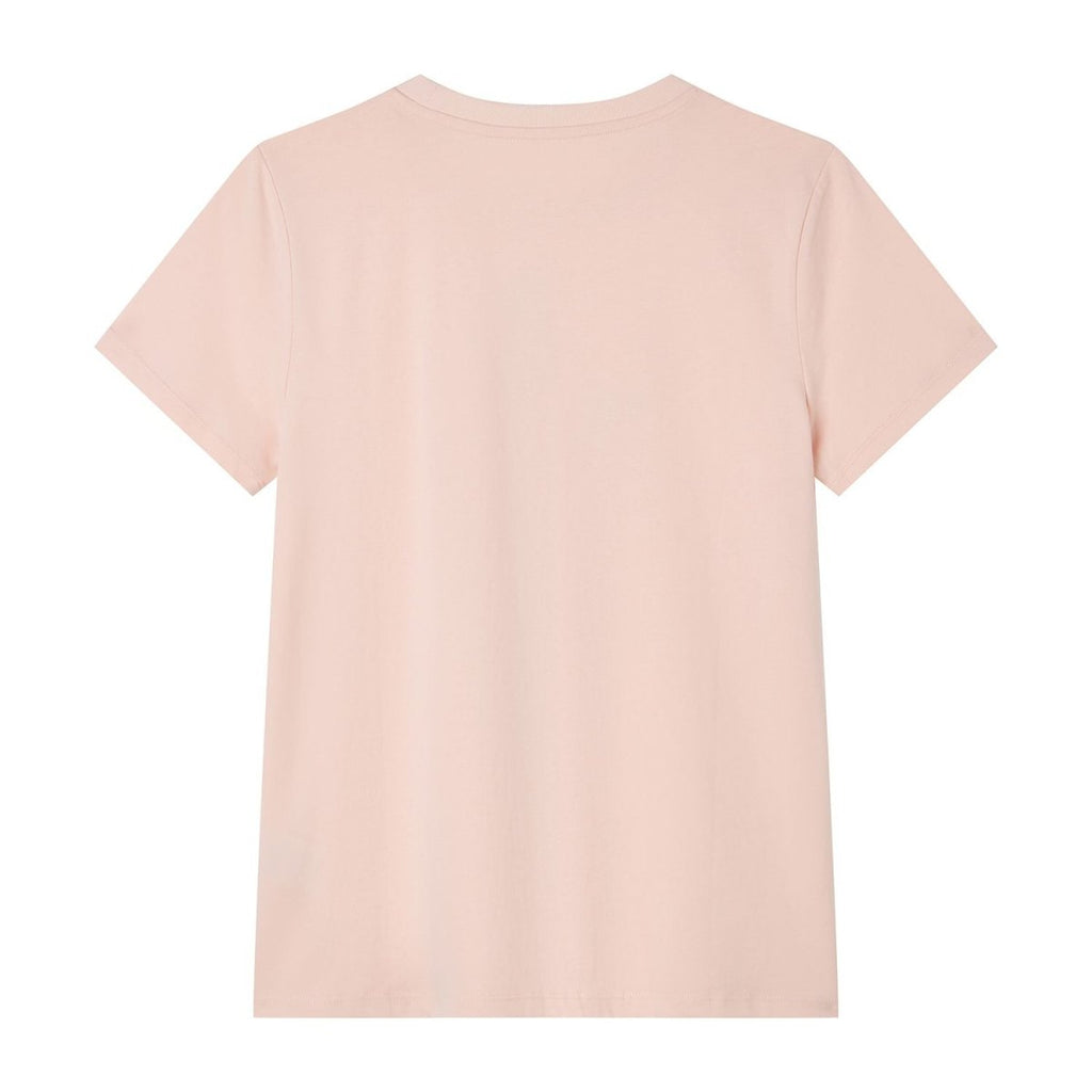 Giordano Women’s Cotton Crew Neck Printed Comfort Tee - Premium Print Tee