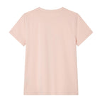 Giordano Women’s Cotton Crew Neck Printed Comfort Tee - Premium Print Tee