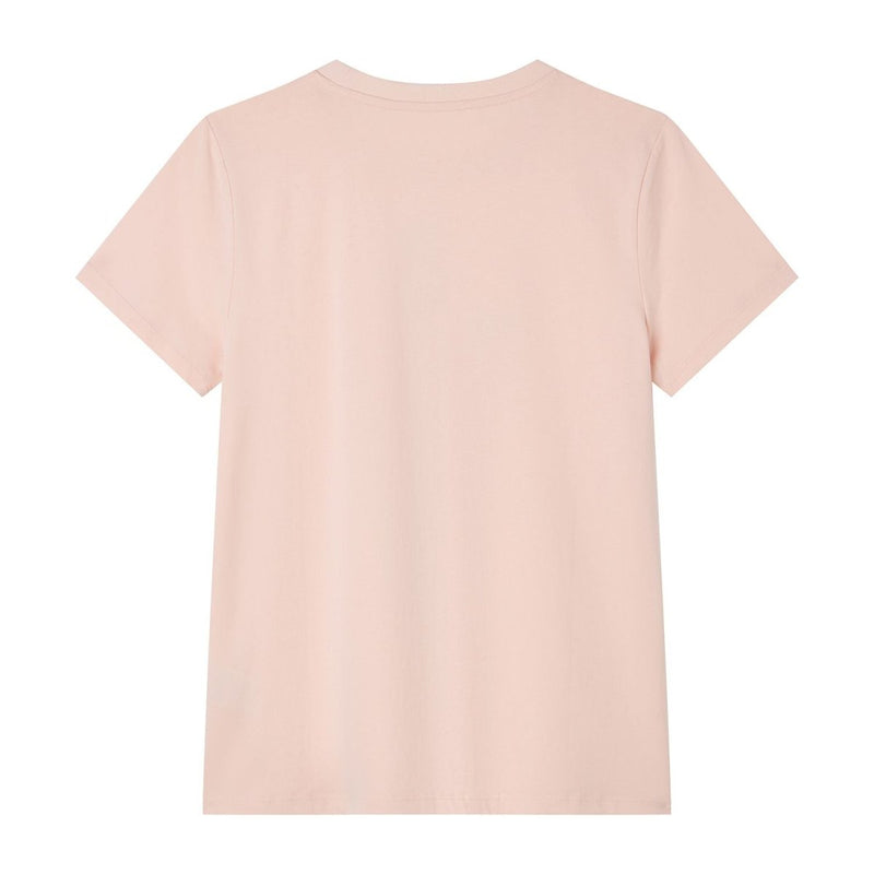 Giordano Women’s Cotton Crew Neck Printed Comfort Tee - Premium Print Tee