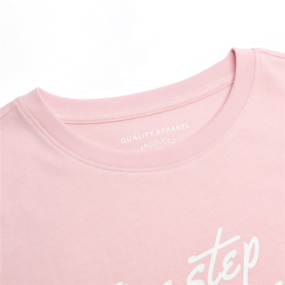 Giordano Women’s Cotton Crew Neck Printed Comfort Tee - first_variant_option_2 Premium Print Tee for Giordano