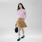 Giordano Women’s Cotton Crew Neck Printed Comfort Tee - first_variant_option_2 Premium Print Tee for Giordano