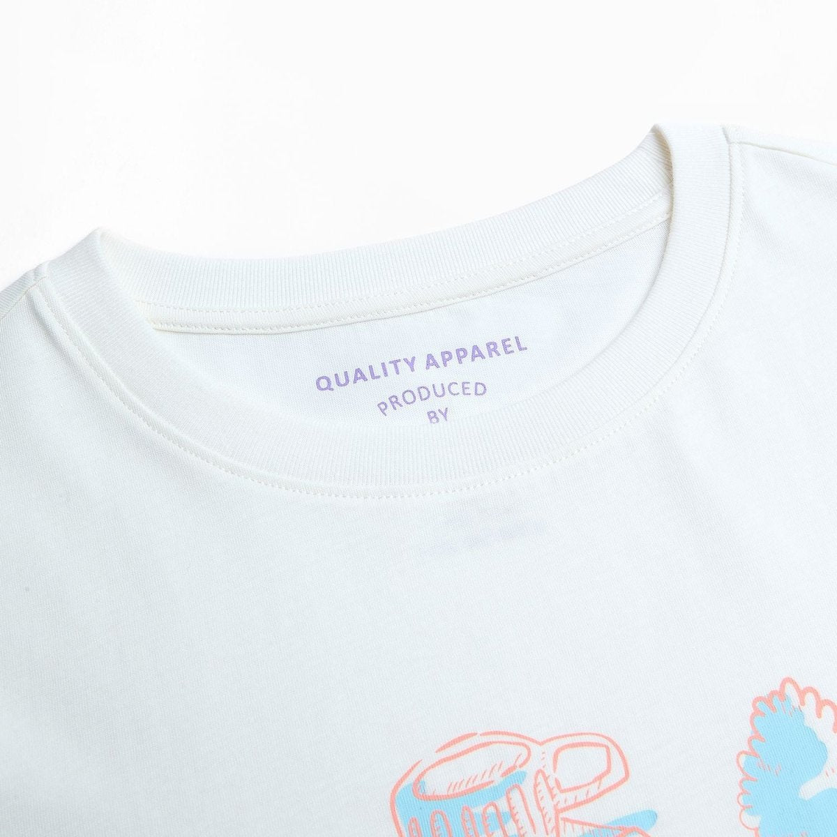 Giordano Women’s Cotton Crew Neck Printed Comfort Tee - first_variant_option_2 Premium Print Tee for Giordano