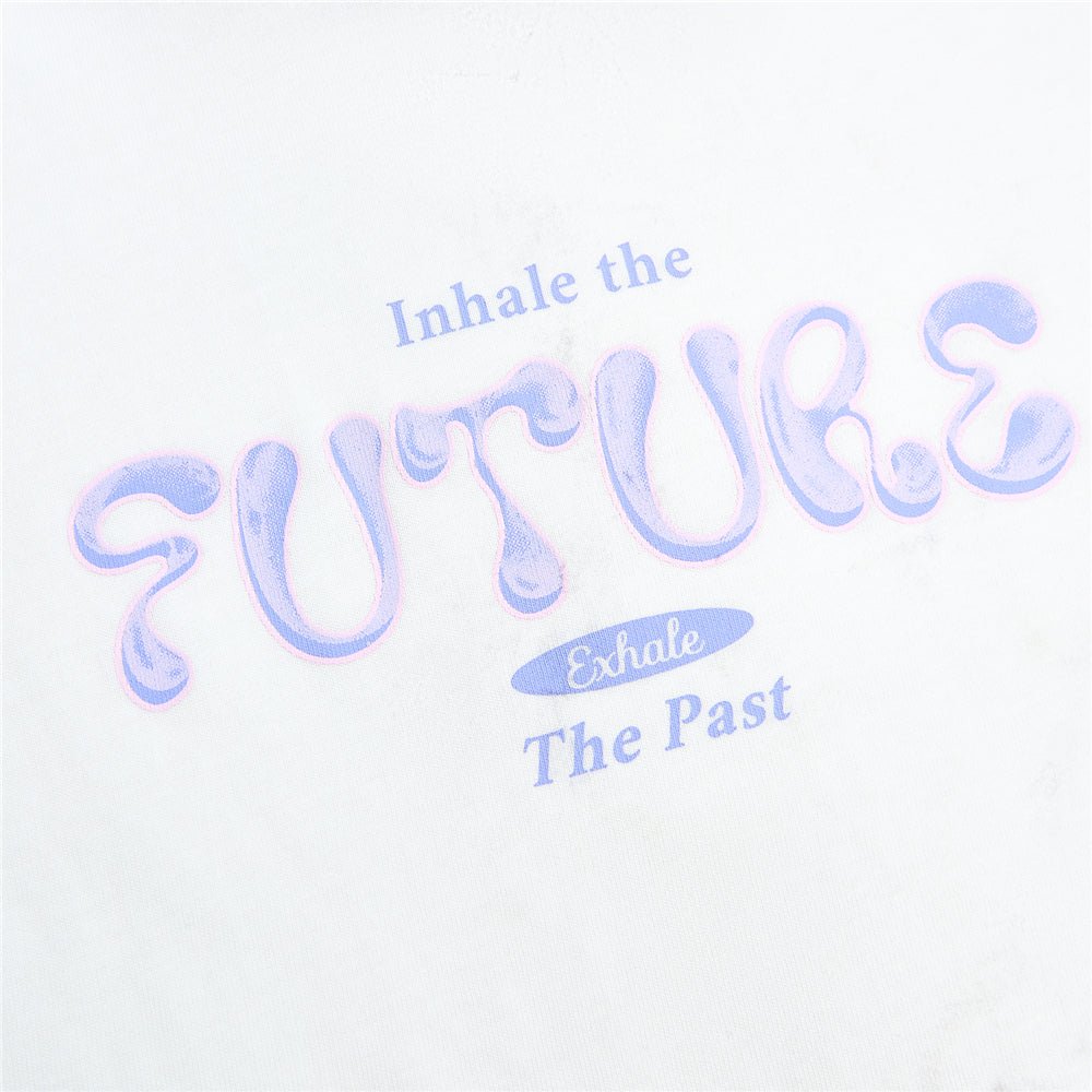 Giordano Women’s Cotton Crew Neck Printed Comfort Tee - first_variant_option_2 Premium Print Tee for Giordano