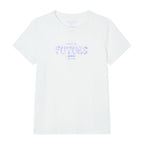 Giordano Women’s Cotton Crew Neck Printed Comfort Tee - first_variant_option_2 Premium Print Tee for Giordano