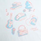 Giordano Women’s Cotton Crew Neck Printed Comfort Tee - first_variant_option_2 Premium Print Tee for Giordano