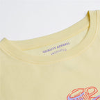 Giordano Women’s Cotton Crew Neck Printed Comfort Tee - first_variant_option_2 Premium Print Tee for Giordano