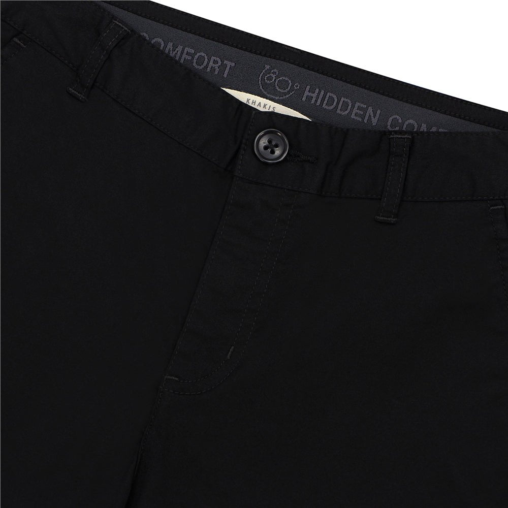Giordano Women's Cotton Elastane Twill Mid Rise Elastic Waist Pants - Premium Pants