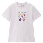 Giordano Women’s Cotton Holiday Graphic T-Shirt | Online Exclusive - first_variant_option_2 Premium Print Tee for Giordano