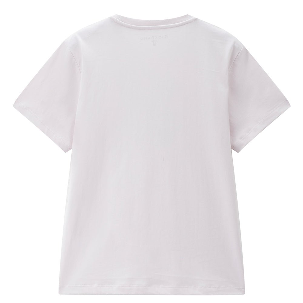 Giordano Women’s Cotton Holiday Graphic T-Shirt | Online Exclusive - first_variant_option_2 Premium Print Tee for Giordano
