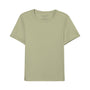 Giordano Women's Cotton Interlock Crew Neck Short Sleeve Comfort Tee - Premium Tee