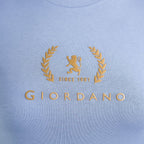 Giordano Women's Cotton Jersey Crew Neck Logo Print Tee - Premium Print Tee