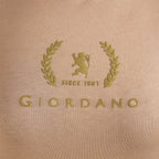 Giordano Women's Cotton Jersey Crew Neck Logo Print Tee - Premium Print Tee