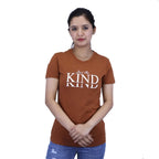 Giordano Women's Cotton Jersey Crew Neck Short Sleeve Message Print Tee - Premium Print Tee