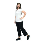 Giordano Women's Cotton Jersey Crew Neck Short Sleeve Message Print Tee - Premium Print Tee
