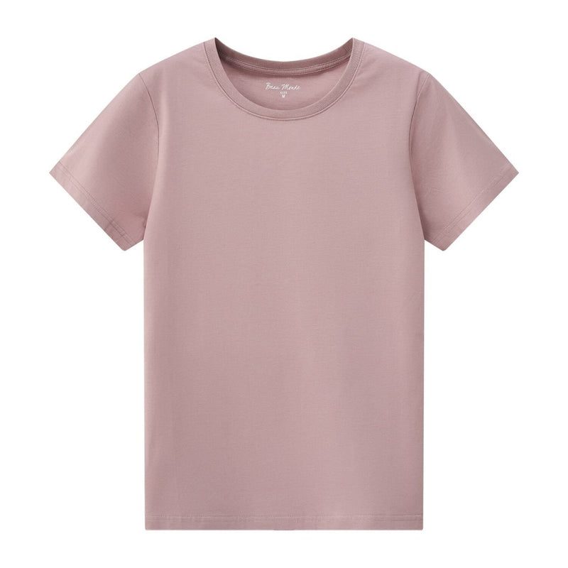 Giordano Women's Cotton Jersey Crewneck Regular Tee | Online Exclusive - first_variant_option_2 Premium Tee for Giordano
