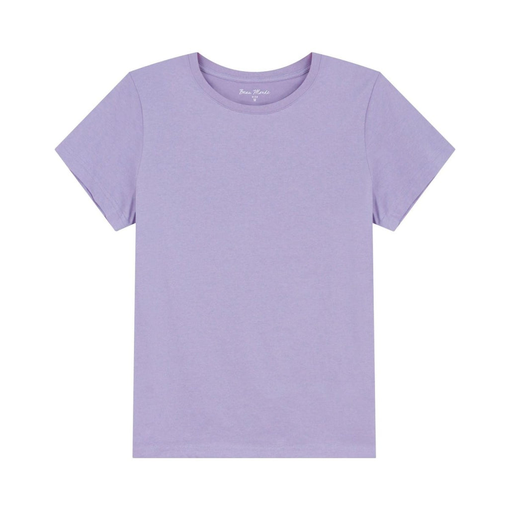 Giordano Women's Cotton Jersey Crewneck Regular Tee | Online Exclusive - first_variant_option_2 Premium Tee for Giordano