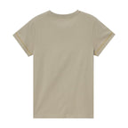 Giordano Women's Cotton Jersey Crewneck Short-Sleeve Comfort Fit Signature Print Tee - Premium Print Tee