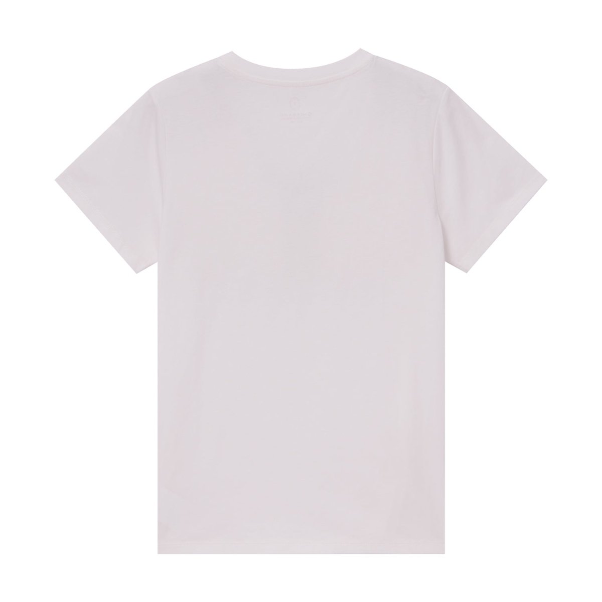 Giordano Women's Cotton Jersey Crewneck Short-Sleeve Comfort Fit Signature Print Tee - Premium Print Tee