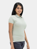 Giordano Women's Cotton-Lycra Polo - Premium Polo