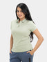 Giordano Women's Cotton-Lycra Polo - Premium Polo