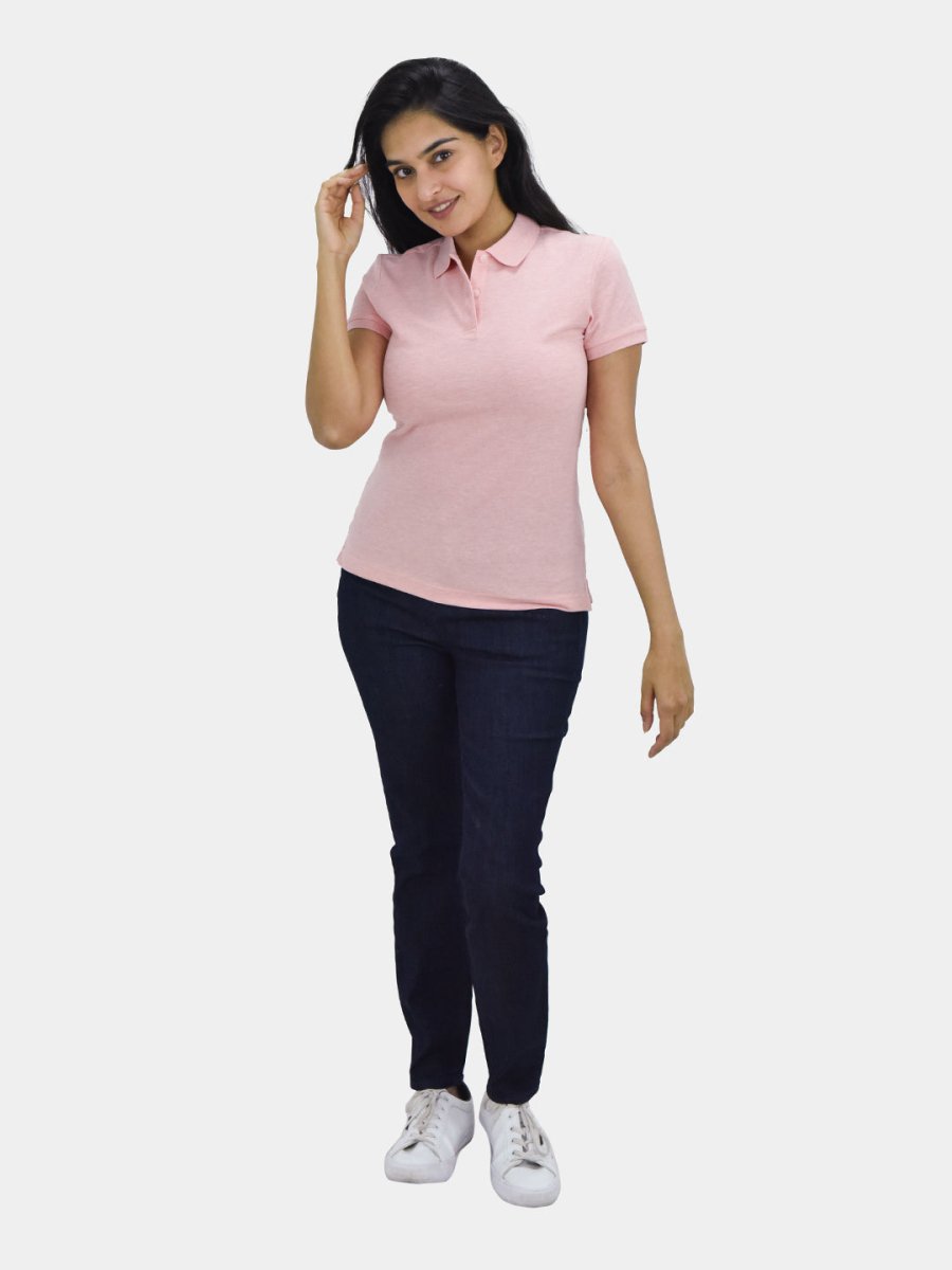 Giordano Women's Cotton-Lycra Polo - Premium Polo