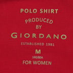 Giordano Women's Cotton-Lycra Polo - Premium Polo