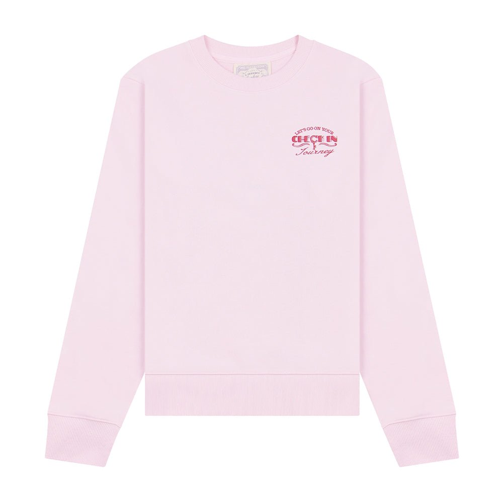 Giordano Women's Crew Neck Long Sleeve Boyfriend Fit Print Sweatshirt - Life Is A Journey Collection - Premium Sweatshirts