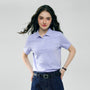 Giordano Women’s Embroidered Cotton Liquid Touch Polo - Premium Polo