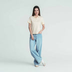 Giordano Women’s Embroidered Cotton Liquid Touch Polo - Premium Polo