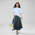 Giordano Women’s Embroidered Cotton Liquid Touch Tee - first_variant_option_2 Premium Tee for Giordano