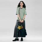 Giordano Women’s Embroidered Cotton Liquid Touch Tee - first_variant_option_2 Premium Tee for Giordano