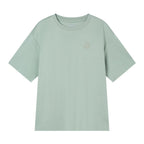 Giordano Women’s Embroidered Cotton Liquid Touch Tee - first_variant_option_2 Premium Tee for Giordano