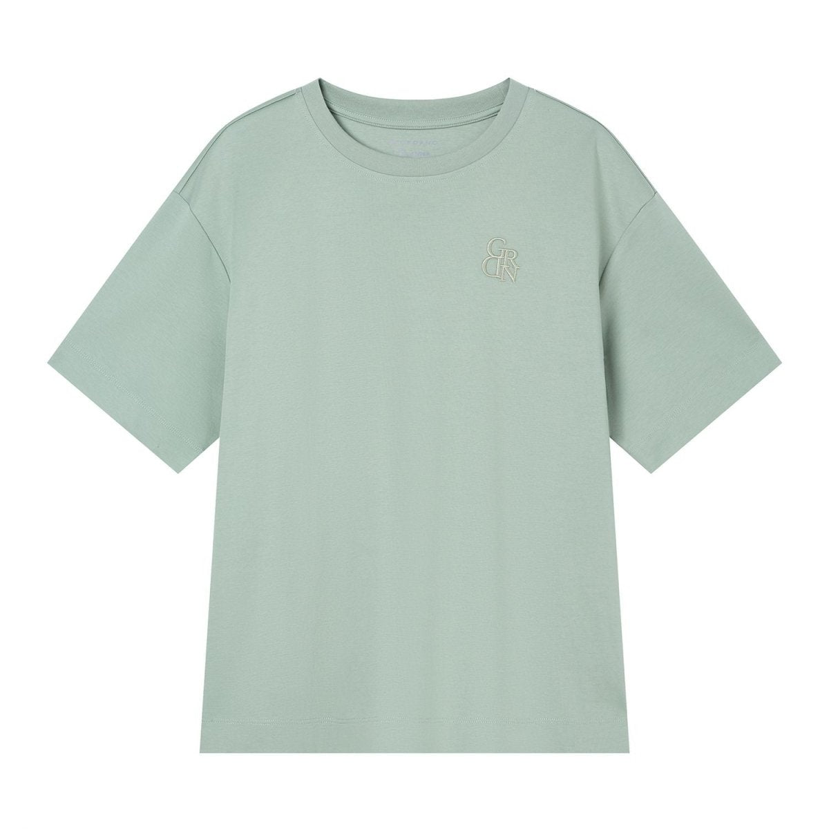 Giordano Women’s Embroidered Cotton Liquid Touch Tee - first_variant_option_2 Premium Tee for Giordano