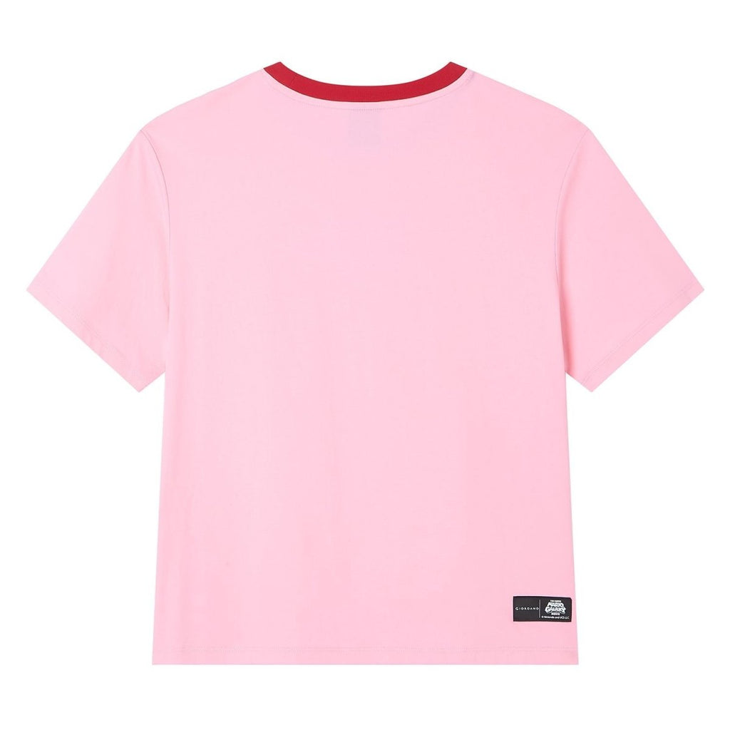 Giordano Women's Graphic Print Boyfriend Tee - first_variant_option_2 Premium Print Tee for Giordano